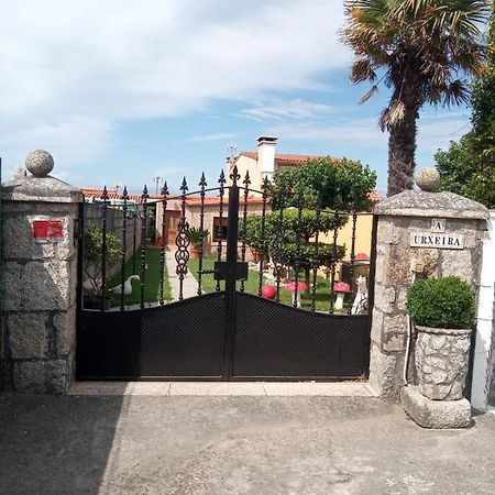 Casa Con Jardin En Primera Linea De Playa O Grove Exteriör bild